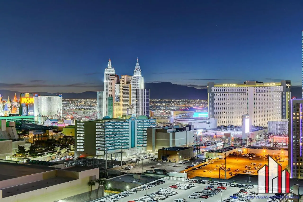 Mgm Signature-32-715 F1 Track & Strip View Balcony Las Vegas