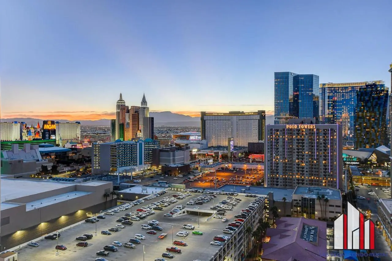 Mgm Signature-32-715 F1 Track & Strip View Balcony Las Vegas